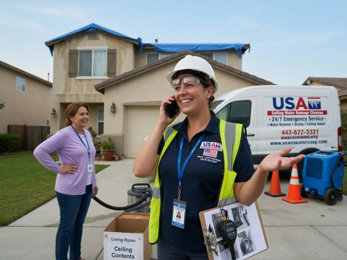 Ceiling Water Damage Restoration Follett, TX FAQs
